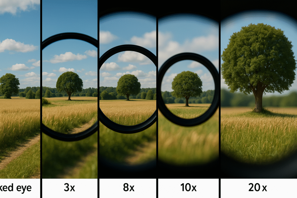 Comparación de aumentos